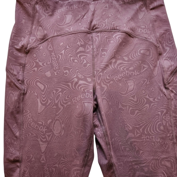 Reebok Womams Spirit High Rise Athletic Leggings With Pockets EUC Sz XL - Picture 2 of 7